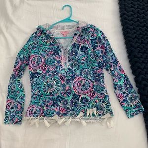Lilly Pulitzer swim cover up. Size XS. Never worn.